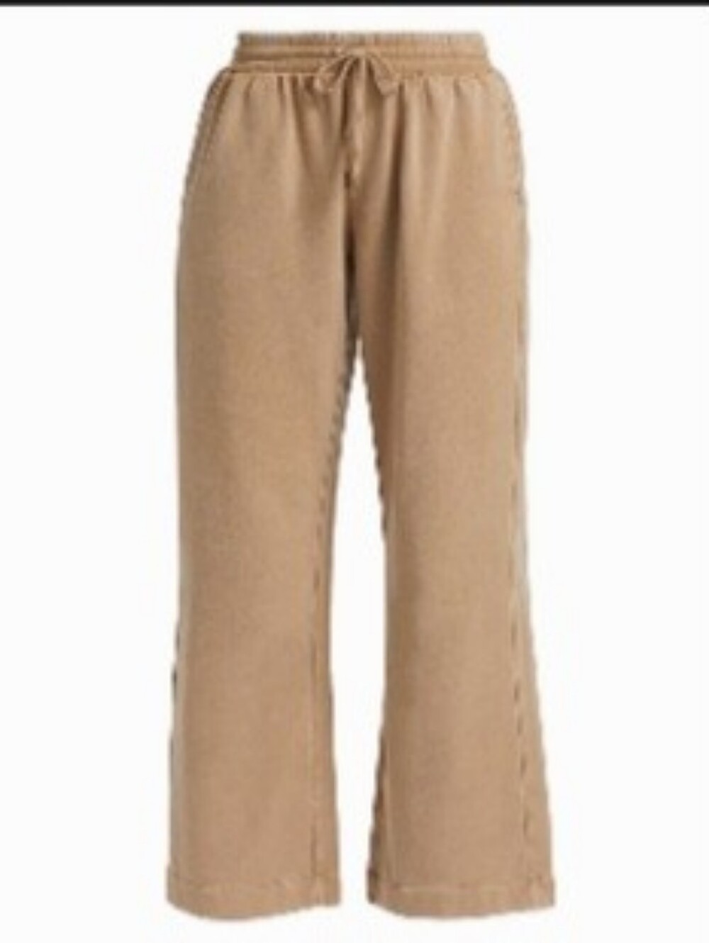 Stellae Dux Cotton-Blend Crop Sweatpants